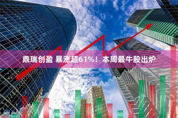鼎瑞创盈 暴涨超61%！本周最牛股出炉