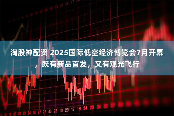 淘股神配资 2025国际低空经济博览会7月开幕，既有新品首发，又有观光飞行