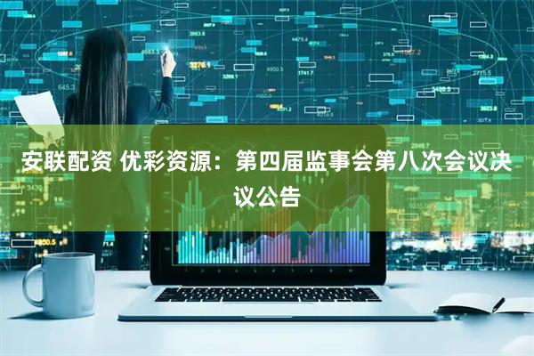 安联配资 优彩资源：第四届监事会第八次会议决议公告